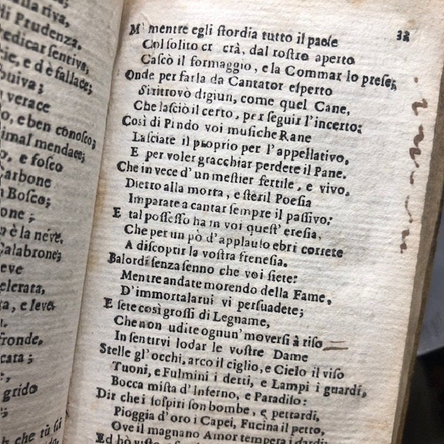 Satire di Salvator Rosa dedicate a Settano. GOOGLE TRANSLATE: Satires by Salvator Rosa dedicated to Settano — photograph 7.