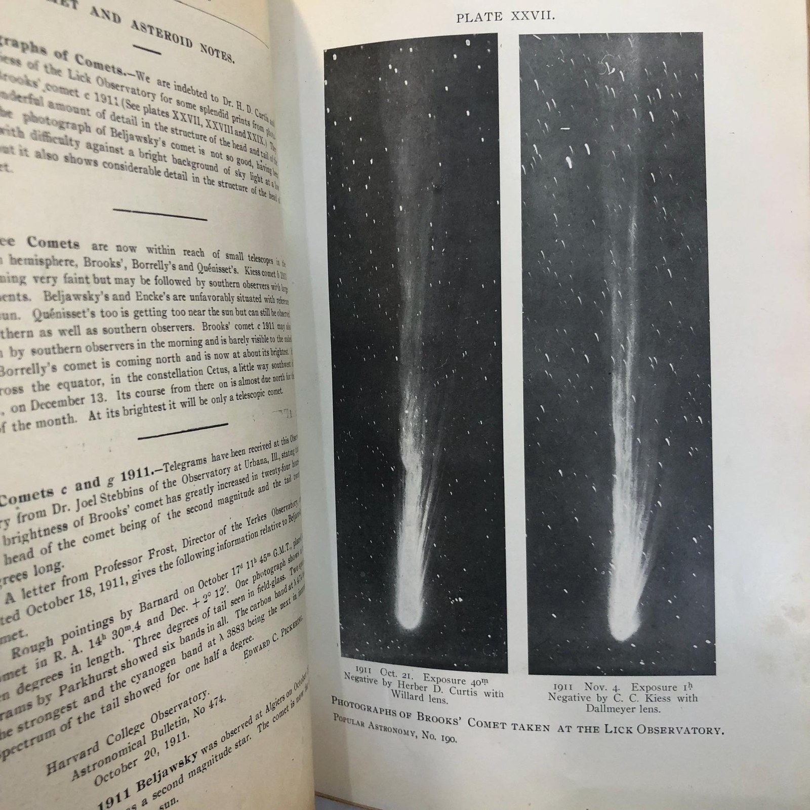 Popular Astronomy (9 vol. 10/1910 - 01/1913) — photograph 7.