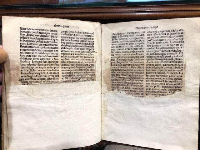 Homiliae super Evangeliis. GOOGLE TRANSLATION: Teachings on the Gospels — photograph 10.