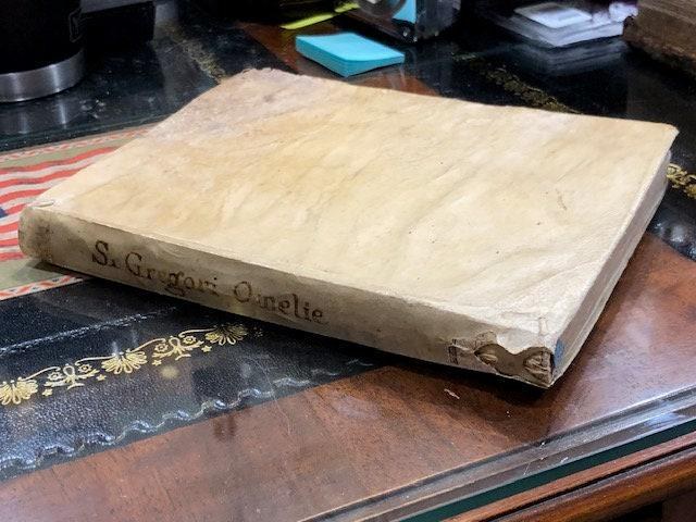Homiliae super Evangeliis. GOOGLE TRANSLATION: Teachings on the Gospels — photograph 2.