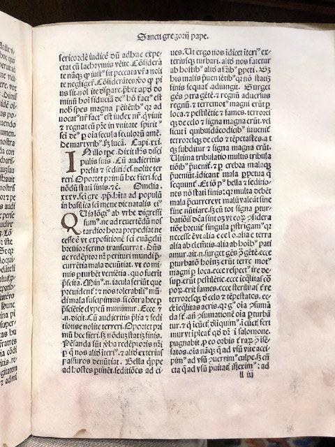 Homiliae super Evangeliis. GOOGLE TRANSLATION: Teachings on the Gospels — photograph 4.