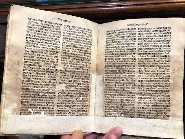 Homiliae super Evangeliis. GOOGLE TRANSLATION: Teachings on the Gospels — photograph 6.