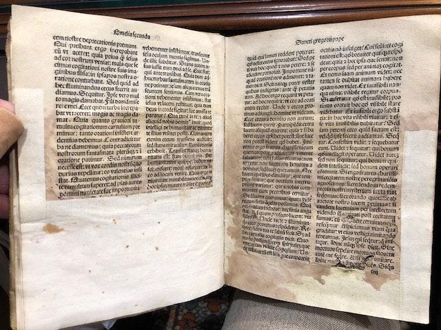 Homiliae super Evangeliis. GOOGLE TRANSLATION: Teachings on the Gospels — photograph 7.