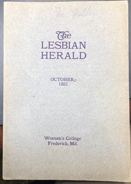 The Lesbian Herald 33 issues 1905-1914 — photograph 2.
