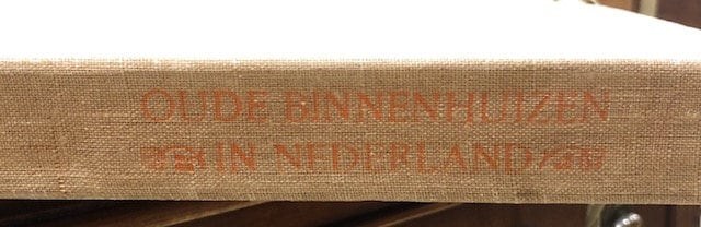 Oude Binnenhuizen In Nederland (trans: Old Homes in The Netherlands) 96 of 100 plates — photograph 7.