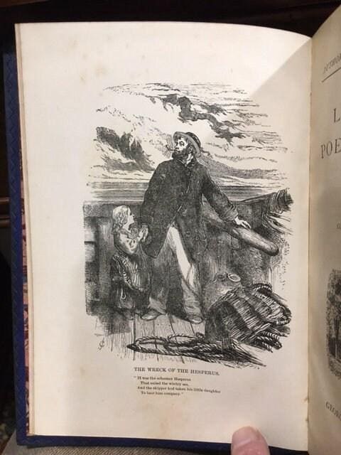 Longfellow's Poetical Works New Edition (Prize Binding) — photograph 3.