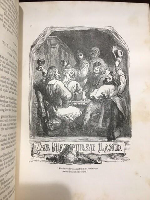 Longfellow's Poetical Works New Edition (Prize Binding) — photograph 4.