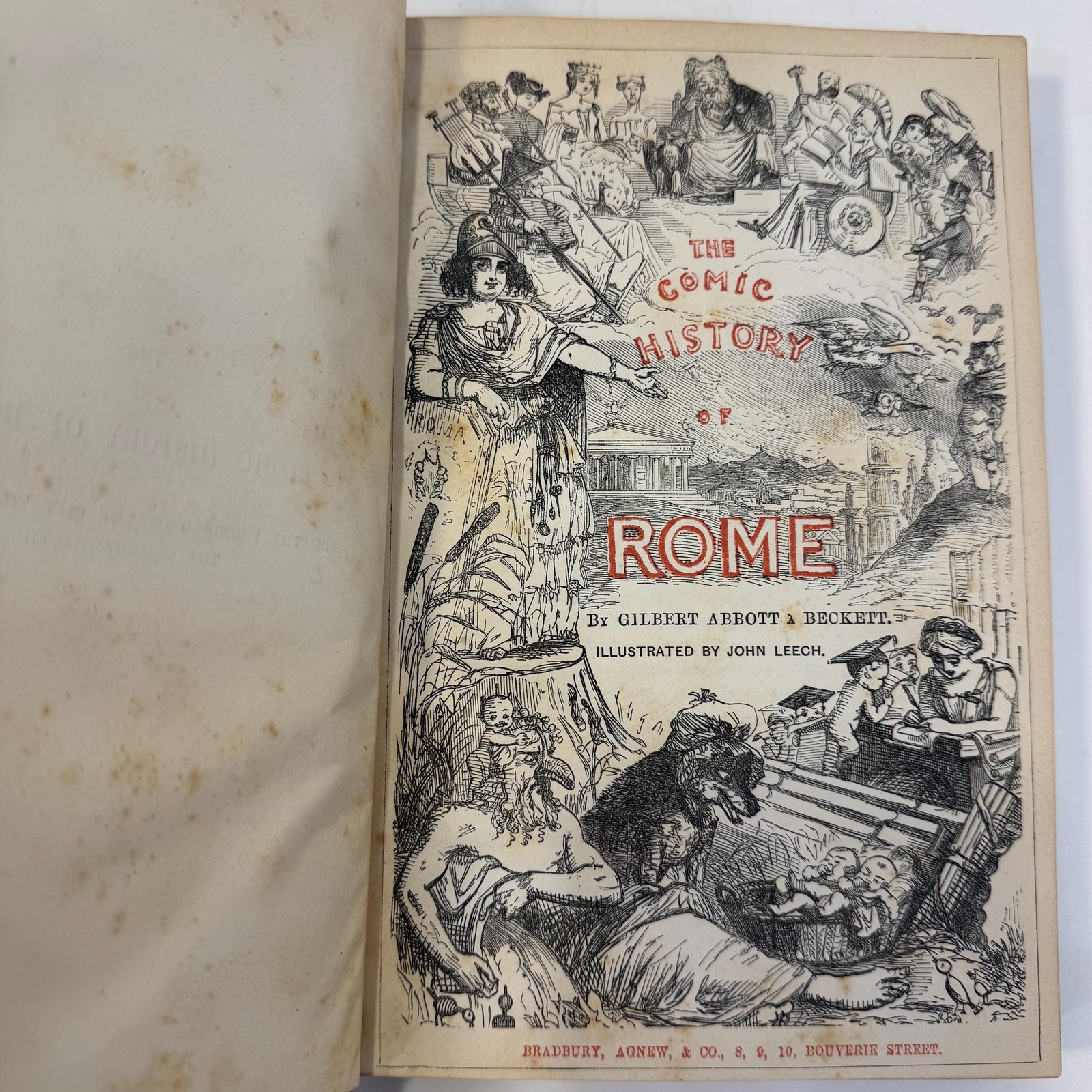 The Comic History of Rome Illustrated by John Leech — photograph 2.