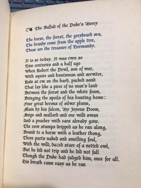 The Ballad of The Duke's Mercy (author signed Limited Edition) — photograph 4.