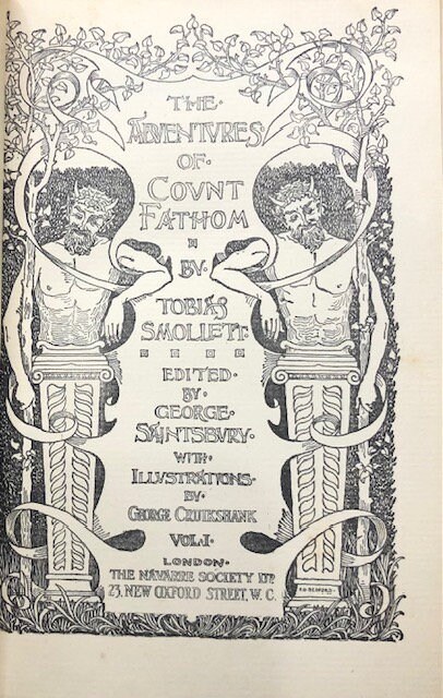 The Adventures of Count Fathom … with Illustrations by George Cruikshank — photograph 2.