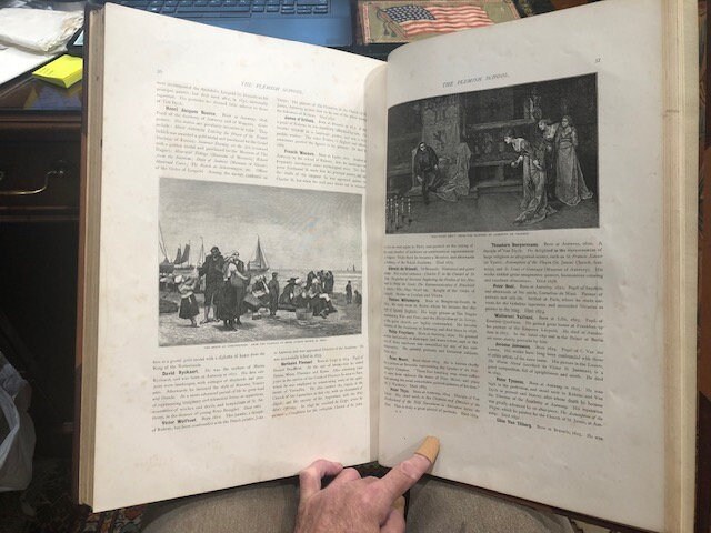 Masterpieces of Flemish Art. 35 full page plates of Flemish Artists. — photograph 2.