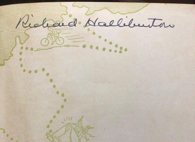 The Royal Road to Romance, Signed by author Richard Halliburton — photograph 5.