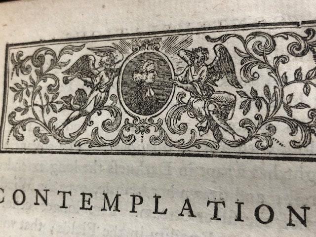 Meditations and Contemplations. In Two Volumes. Containing, Vol. I. Meditations among the tombs; Reflections on a flower garden; and, A Descant on creation. Vol. II. Contemplations on the night; Contemplations on the Starry heavens; and A Winter-piece. A New Edition. — photograph 5.