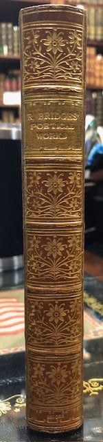The Poetical Works of Robert Bridges, Excluding The Eight Dramas. Signed Oxford Binding. — photograph 8.