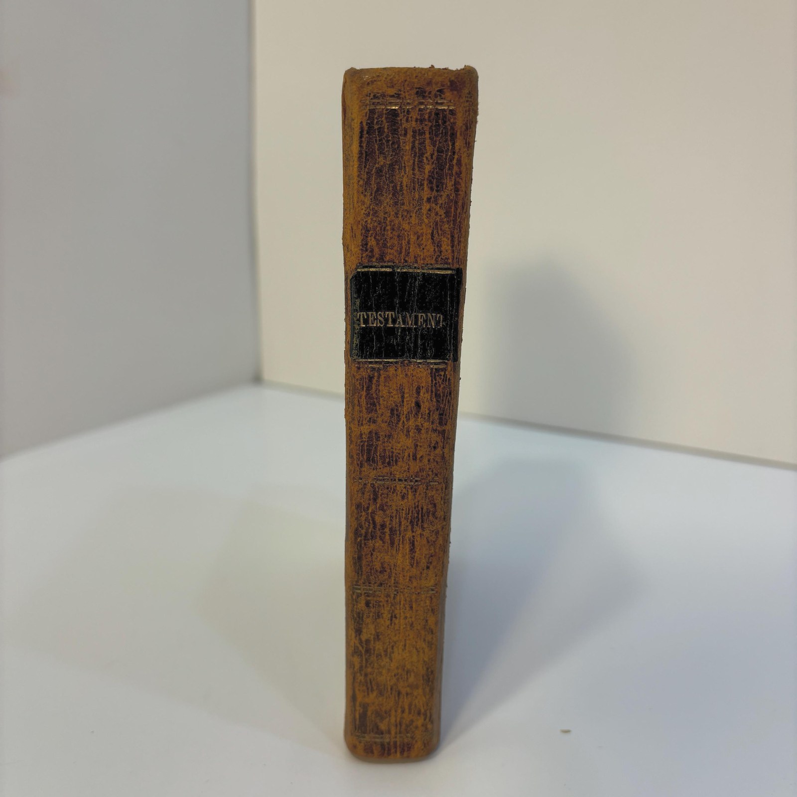 El Nuevo Testamento De Nuestro Senor JesuCristo, Traducido En Espanol. Version Cotejada Cuidadosamente Con Las Lenguas Antiguas. (Translated from Spanish: The New Testament of Our Lord Jesus Christ, translated into Spanish. Version carefully checked with ancient languages.) — photograph 2.