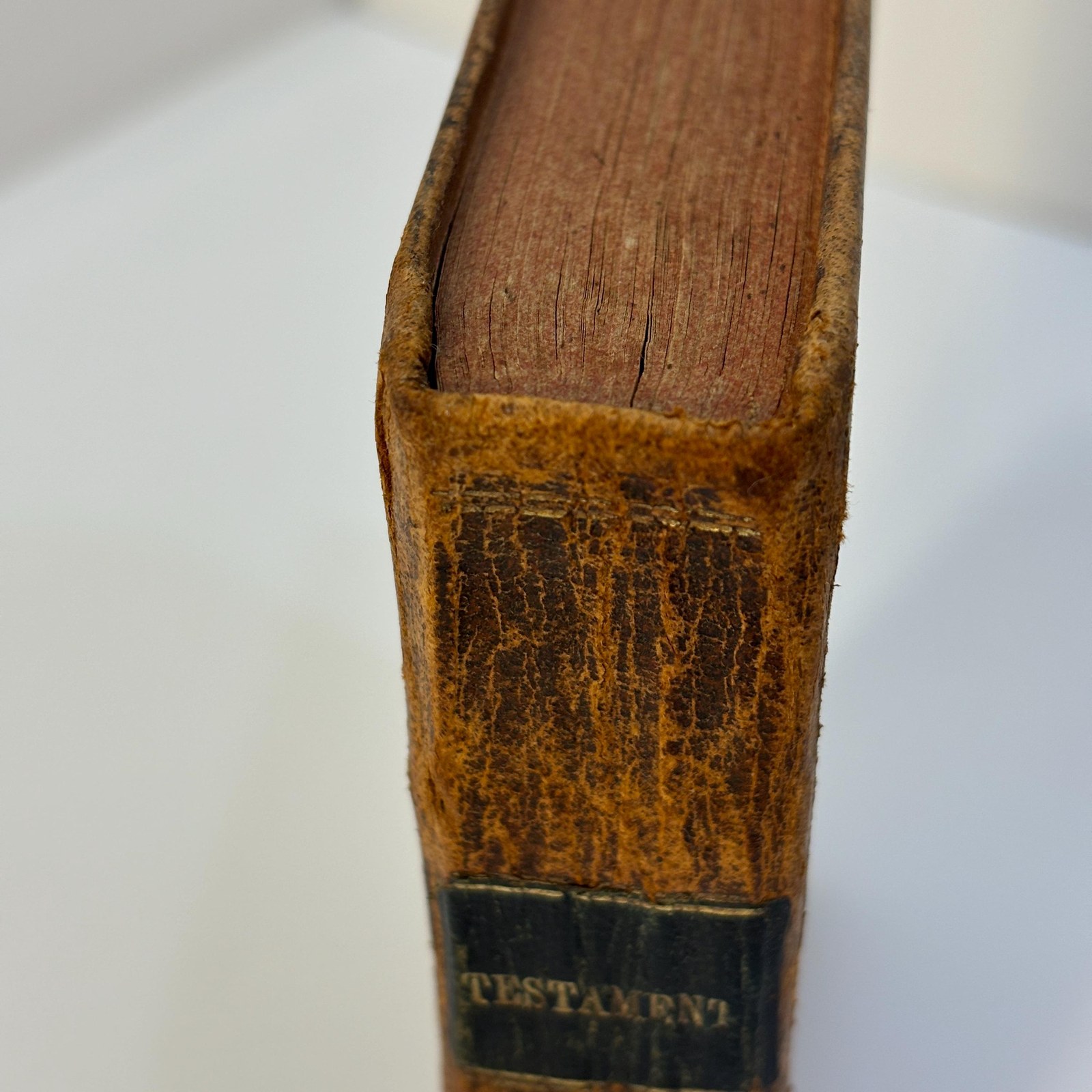 El Nuevo Testamento De Nuestro Senor JesuCristo, Traducido En Espanol. Version Cotejada Cuidadosamente Con Las Lenguas Antiguas. (Translated from Spanish: The New Testament of Our Lord Jesus Christ, translated into Spanish. Version carefully checked with ancient languages.) — photograph 6.