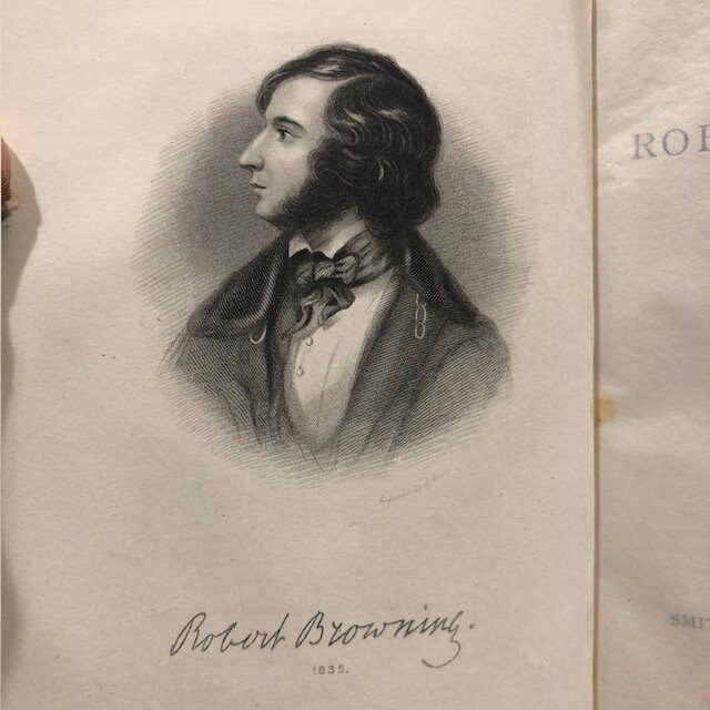 The Poetical Works of Robert Browning. With Portraits. In Two Volumes. Prize Binding — photograph 4.