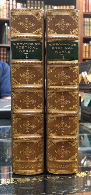 The Poetical Works of Robert Browning. With Portraits. In Two Volumes. Prize Binding — photograph 5.
