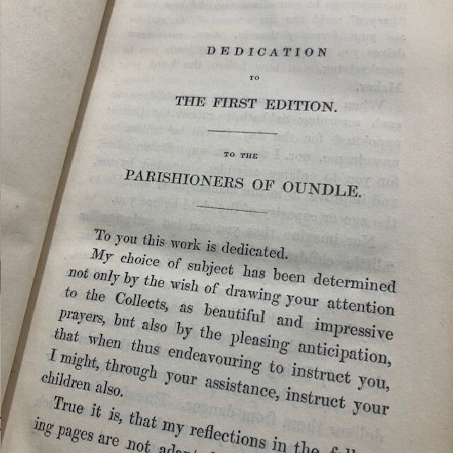 A Comment Upon The Collects Appointed To Be Used In The Church Of England, Before The epistle and Gospel on Sundays and Holydays Throughout The Year. New Edition. — photograph 10.