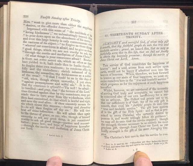 A Comment Upon The Collects Appointed To Be Used In The Church Of England, Before The epistle and Gospel on Sundays and Holydays Throughout The Year. New Edition. — photograph 6.
