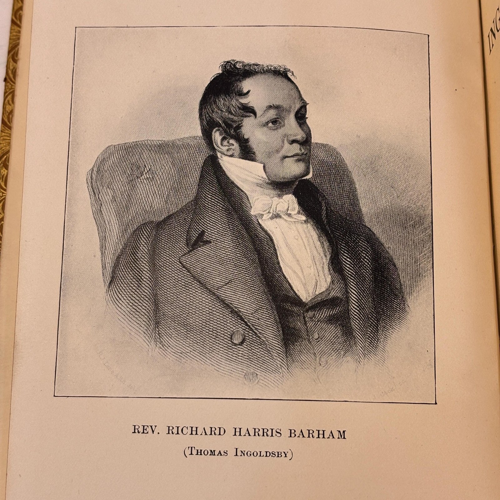 The Ingoldsby Legends or Mirth and Marvels. With a Portrait and Twenty-Five Illustrations by Cruikshank, Leech, and Others — photograph 8.