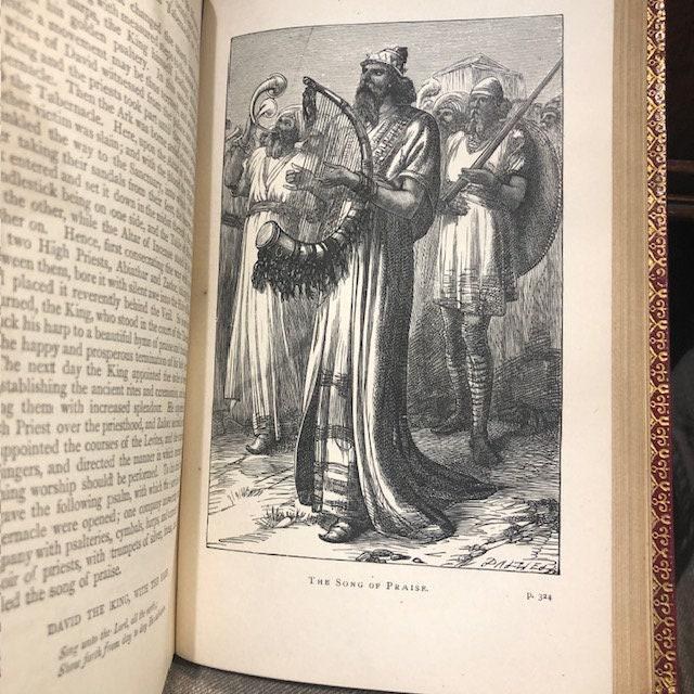 The Throne of David; From the Consecration of The Sheperd of Bethlehem to The Rebellion of Prince Absalom. Illustrated. — photograph 8.