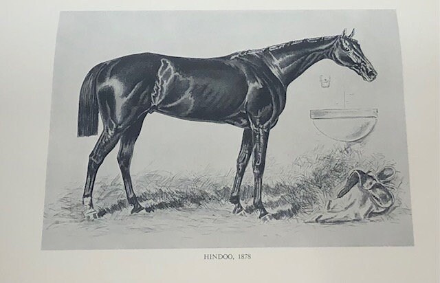 Racing in America 1665-1865, by John Hervey,
Racing in America 1866-1921, by W. S. Vosburgh,
Racing in America 1937-1959, by Robert F. Kelley,
Racing in America 1960-1979, by William H. Rudy. — photograph 7.