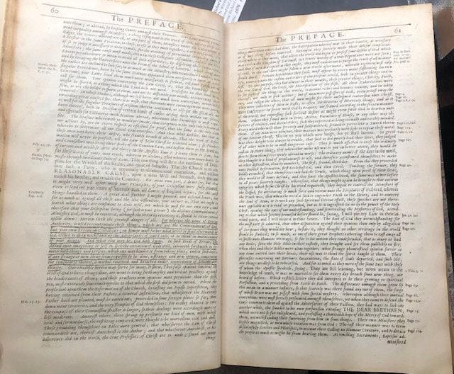 The Works of that Learned and Judicious Divine, Mr. Richard Hooker, in Eight Books of Ecclesiastical polity, Compleated out of his own Manuscrips; With several other Treatises by the same Author, and an Account of his Life and Death. Dedicated to the Kings most Excellent Majesty, Charles II. By whose Royal Father (near His Martyrdom) the former Five Books (then onely extant) were commended to His Dear Children, as an excellent means to satisfie Private Scruples, and settle the Publick Peace of this Church and Kingdom. — photograph 7.