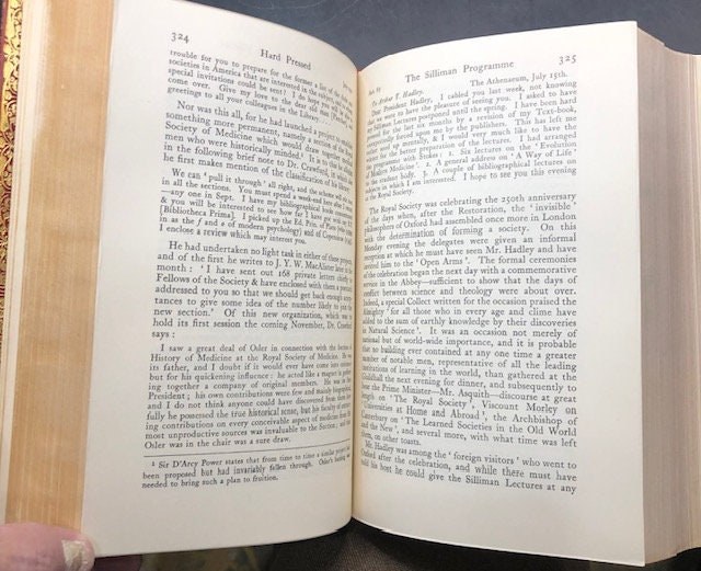 The Life of Sir William Osler — photograph 6.