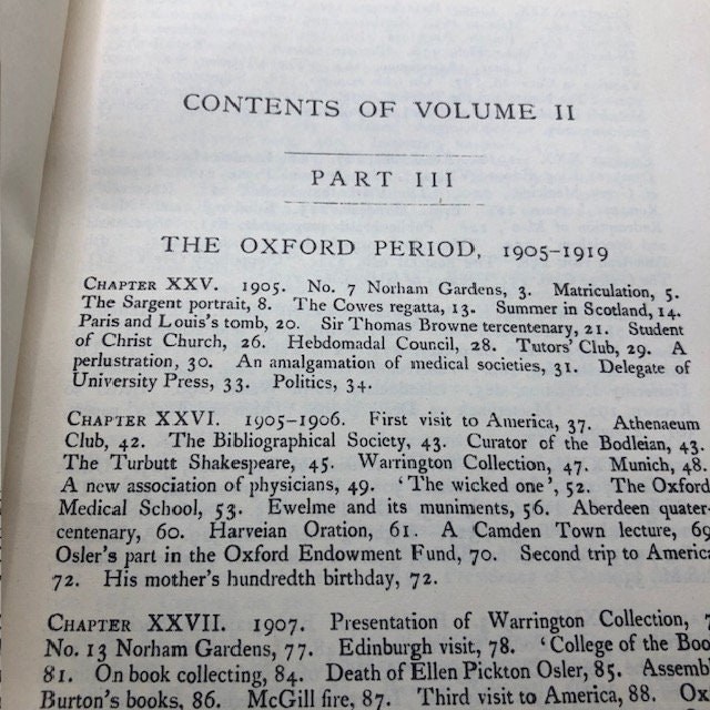 The Life of Sir William Osler — photograph 8.