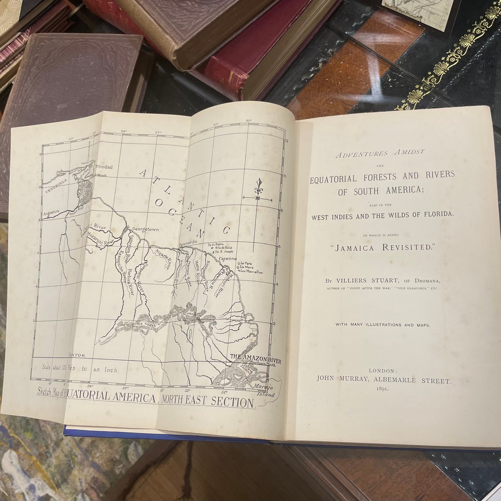 Adventures Amidst the Equatorial Forests and Rivers of South America; Also in the West Indies and the Wilds of Florida. To Which is Added "Jamaica Revisited" With Many Illustrations and Maps — photograph 6.