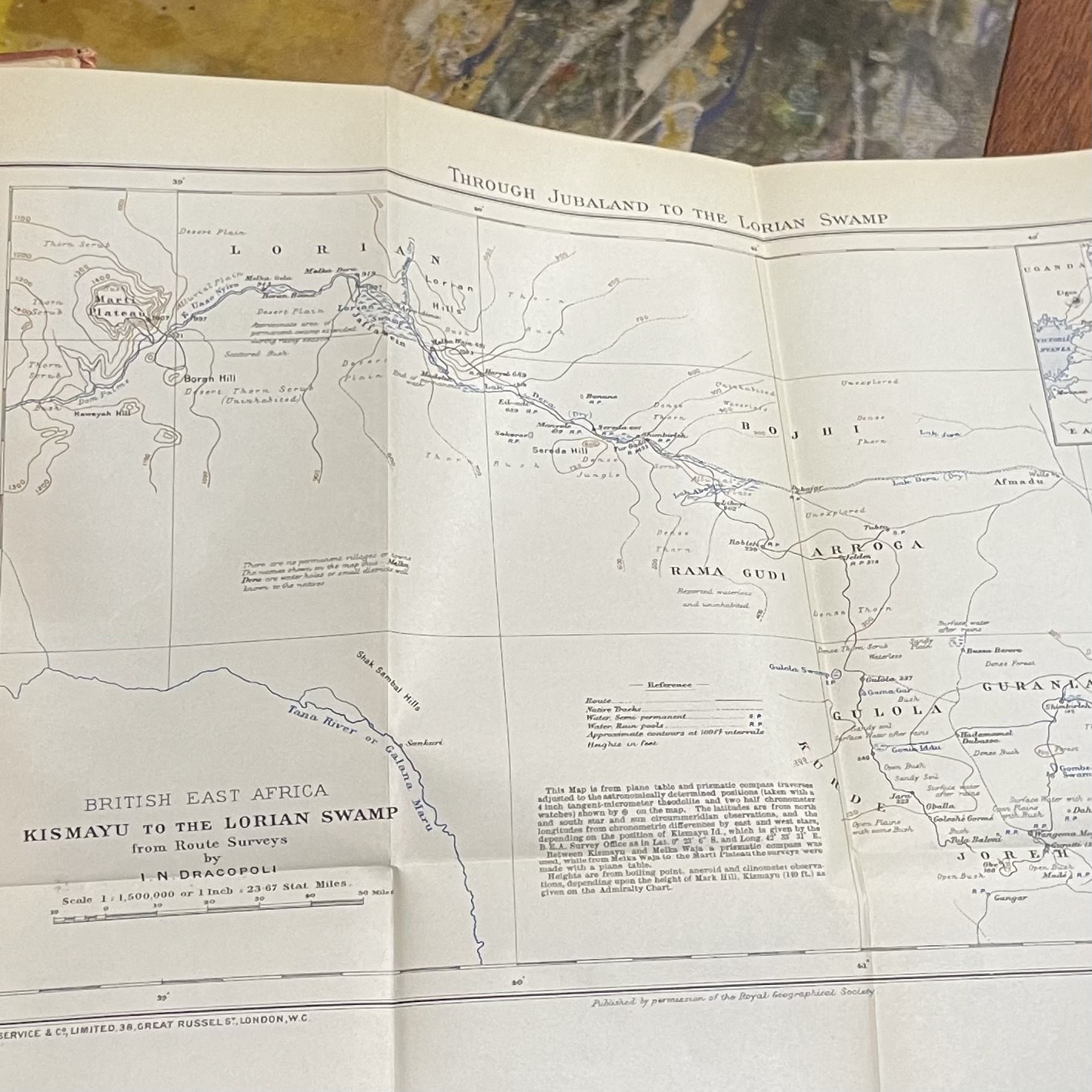 Through Jubaland toThe Lorian Swamp An Adventurous Journey of Exploration & Sport in The Unknown African Forests & Deserts of Jubaland to the Unexplored Lorian Swamp. With 44 Illustrations & 2 Maps — photograph 6.