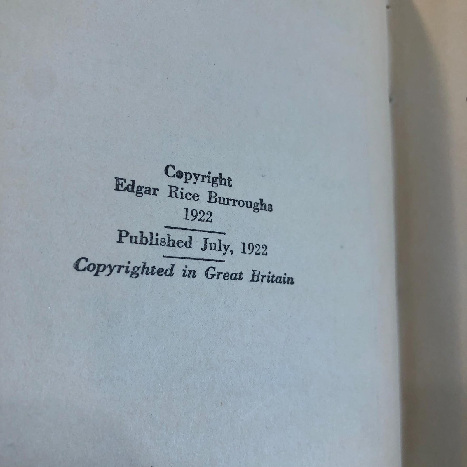 First Two Volumes of Edgar Rice Burroughs Pellucidar Series; At The Earth's Core, Pellucidar — photograph 4.