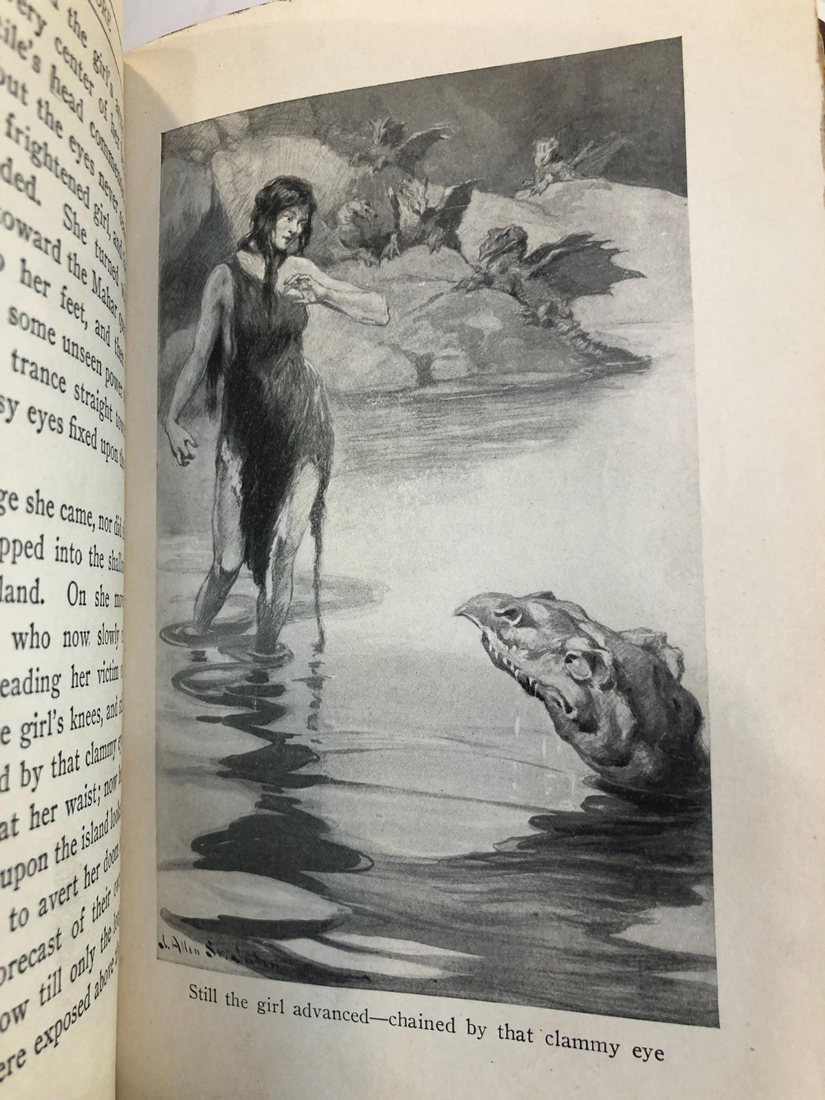 First Two Volumes of Edgar Rice Burroughs Pellucidar Series; At The Earth's Core, Pellucidar — photograph 9.