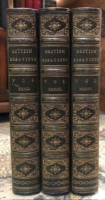 The British Essayists: With Prefaces, Historical and Biographical. Volumes XXXII XXXIII, XXXIV. The Observer #1-152 — photograph 4.