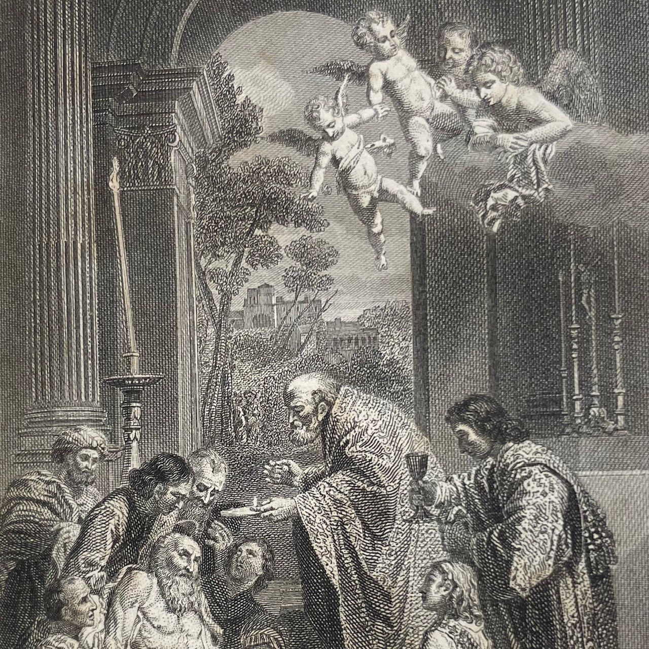Novisimo Eucologio Romano Devocionario Completo Compuesto Y Arreglado Segun El Breviario Y Misal... Aprobado Por La Autoridad Eclesiastica Y De Su Orden Revisado Por D. Jose M. Rodriguez, Pro. 4th edicion aumentada y corregida Por D. Senen Garcio Frutos. Translated from Spanish: The Newest Roman Euchologion Complete Devotional Composed and Arranged According to the Breviary and Missal... Approved by Ecclesiastical Authority and of Its Order Reviewed by Mr. José M. Rodríguez, Pro. 4th Edition Augmented and Corrected by Mr. Senen Garcio Frutos. — photograph 9.