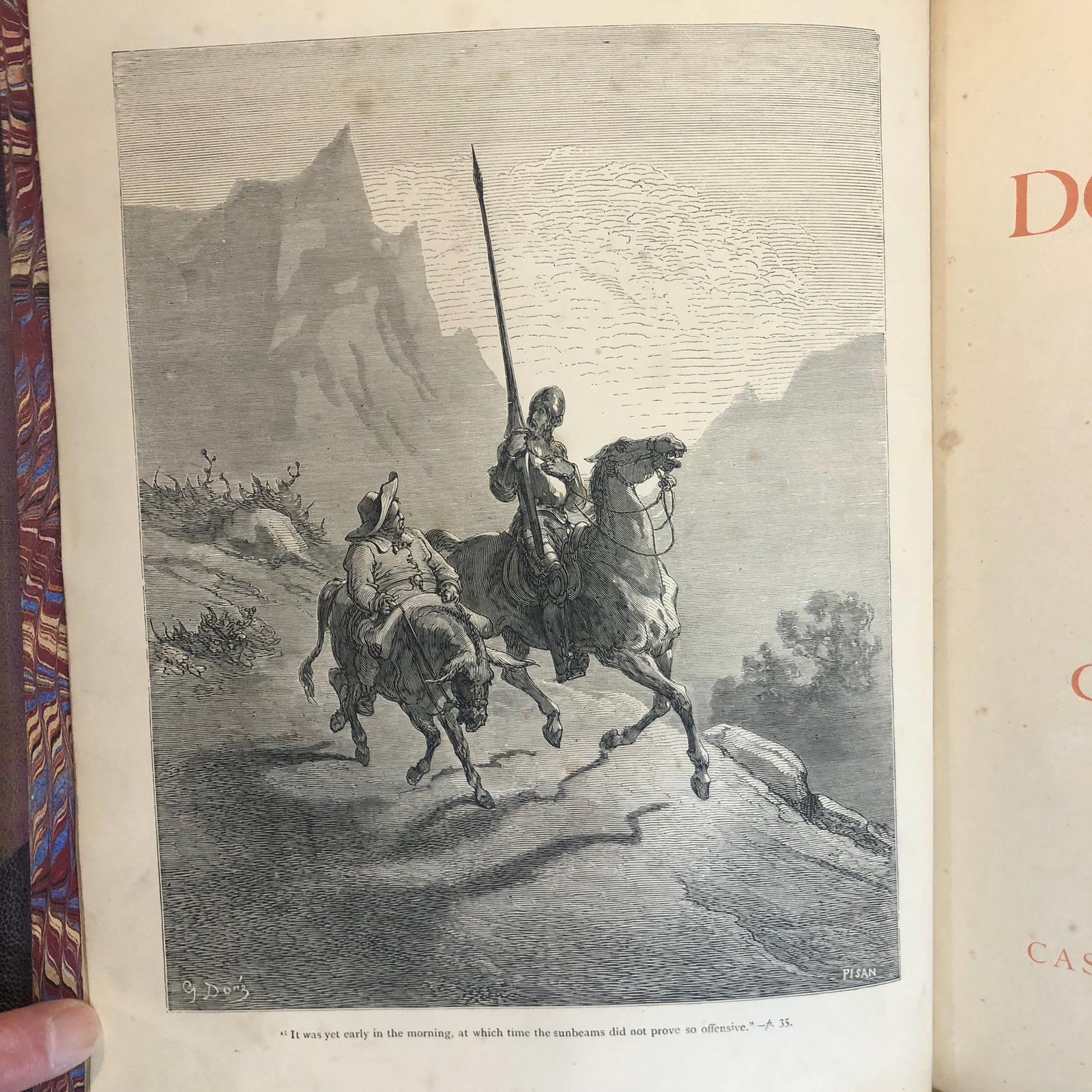 The History of Don Quixote. By Cervantes. And a Biographical Notice of Cervantes, by T. Teignmouth Shore, M.A. Illustrated by Gustave Dore. — photograph 3.