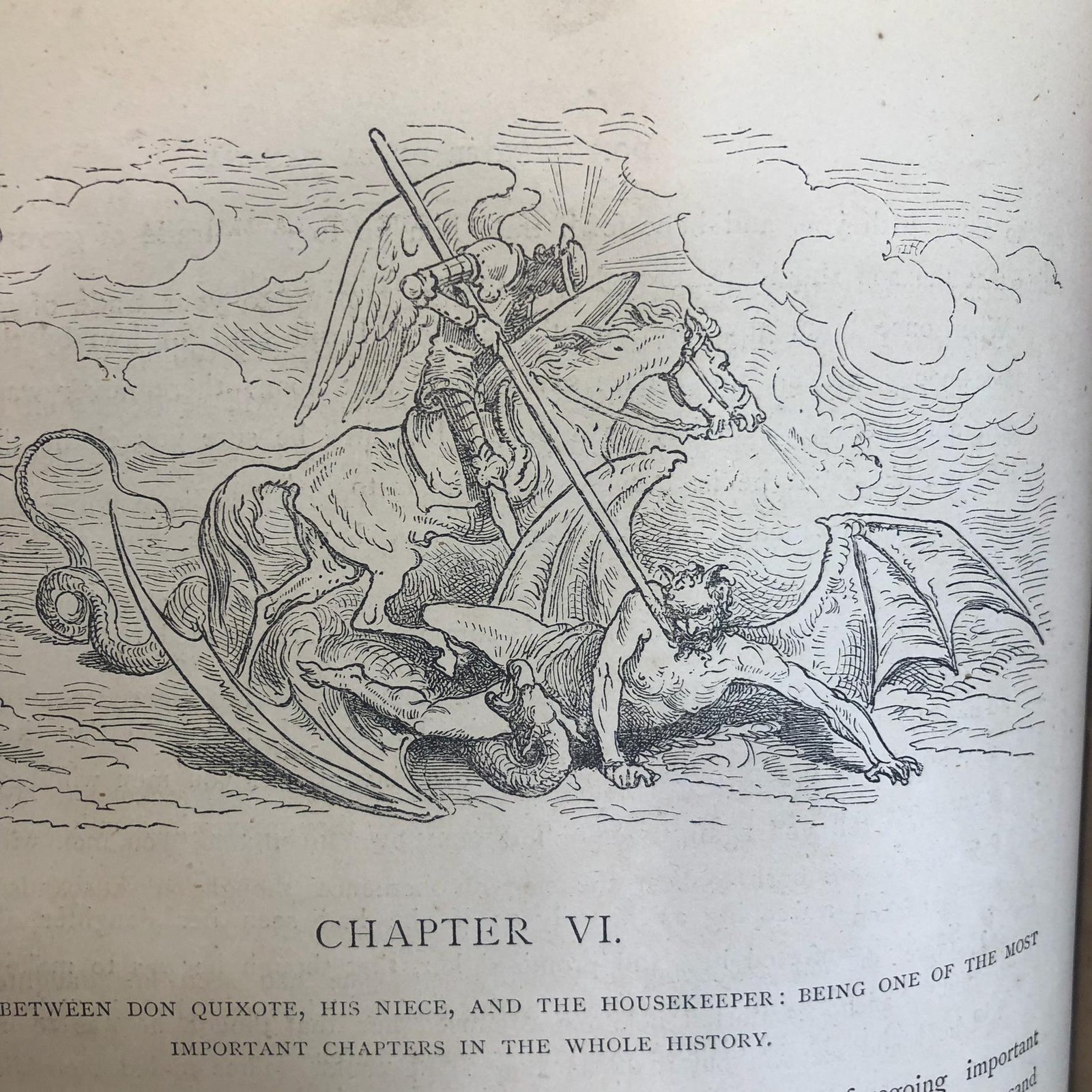 The History of Don Quixote. By Cervantes. And a Biographical Notice of Cervantes, by T. Teignmouth Shore, M.A. Illustrated by Gustave Dore. — photograph 9.