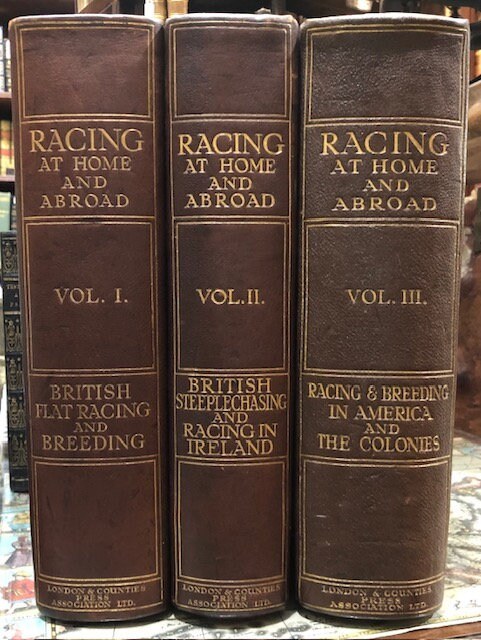 RACING AT HOME AND ABROAD. 1).British Flat Racing and Breeding, British Steeple Chasing and 2) Racing in Ireland and Racing and 3) Breeding in America and the Colonies. — photograph 8.
