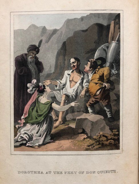 Don Quixote De La Mancha. Translated From the Original Spanish... Embellished With Tewnty-Four Highly Finished Engravings From Drawings Designed Expressly For This Edition. In Four Volumes. — photograph 5.