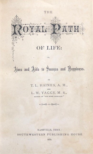 The Royal Path of Life: or, Aims and Aids to Success and Happiness. — photograph 2.