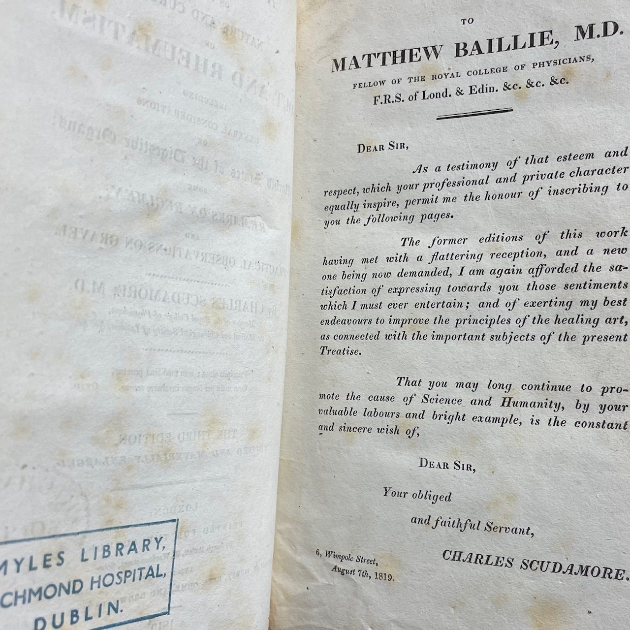 A Treatise on The Nature and Cure of Gout and Rheumatism, Including General Considerations on Morbid States of The Digestive Organs; Some Remarks on Regimen; and Practical Observations on Gravel. The Third Edition, Revised and Materially Enlarged — photograph 7.