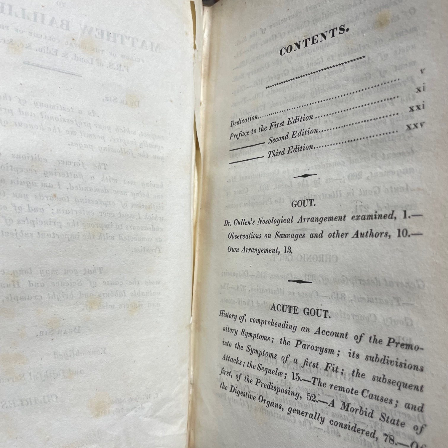 A Treatise on The Nature and Cure of Gout and Rheumatism, Including General Considerations on Morbid States of The Digestive Organs; Some Remarks on Regimen; and Practical Observations on Gravel. The Third Edition, Revised and Materially Enlarged — photograph 8.