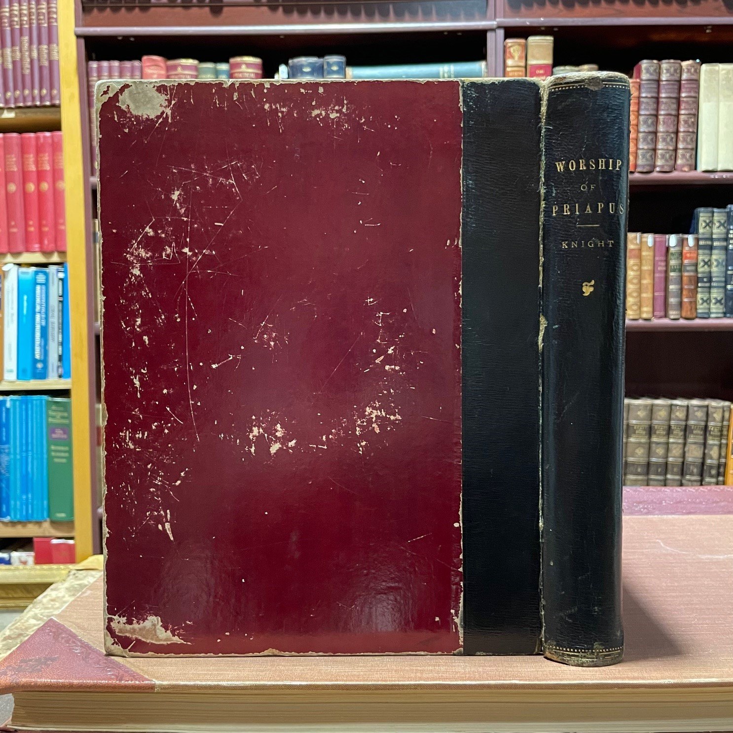 A Discourse on the Worship of Priapus, and its Connection with The Mystic Theology of The Ancients. A New Edition. To Which is Added and Essay on The Worship of the Generative Powers During the Middle Ages of Western Europe. — photograph 2.
