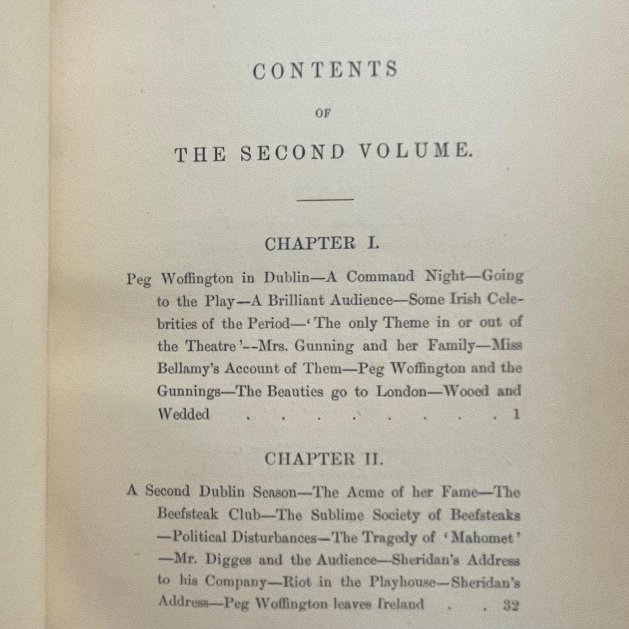 The Life and Adventures of Peg Woffington with Pictures of That Period in Which She Lived. In two volumes. — photograph 9.