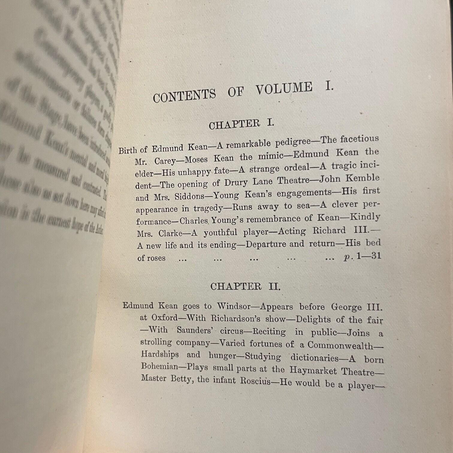 The Life and Adventures of Edward Kean Tragedian. 1787-1833. In Two Volumes — photograph 9.