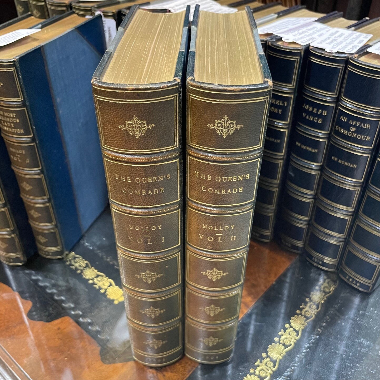 The Queen's Comrade, The Life and Times of Sarah Duchess of Marlborough. With 18 Portraits and Illustrations. 2 volumes. — photograph 2.
