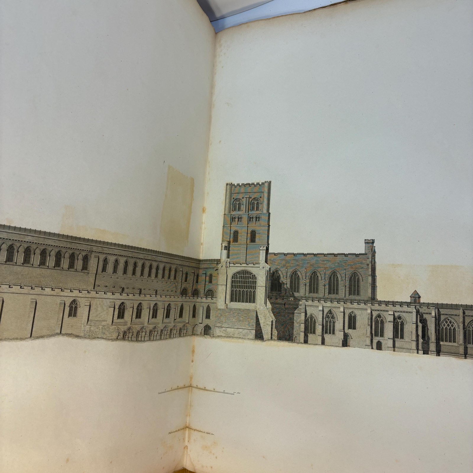Some Account of The Abbey Church of St. Alban. Illustrative of the Plans, Elevations, and Sections, of That Building. Plans, Elevtions, Sections and Specimens of The Architecture and Ornments of The Abbey church at St. Albans — photograph 10.