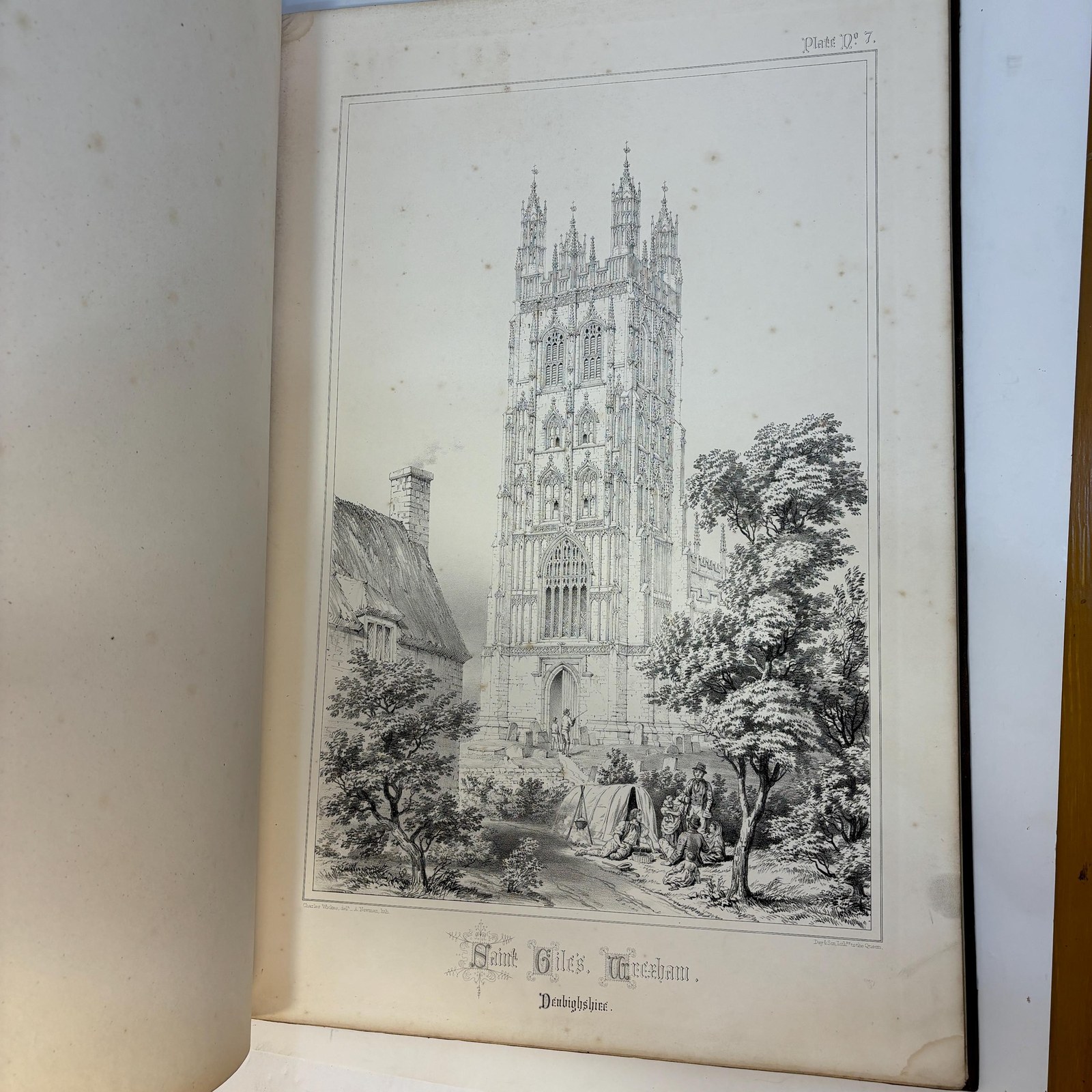 Illustrations of The Spires and Towers of The Mediaeval Churches of England; Preceded by Some Observations on the Architecture of The Middle Ages, and Its Spire Growth. In Two Volumes. — photograph 5.