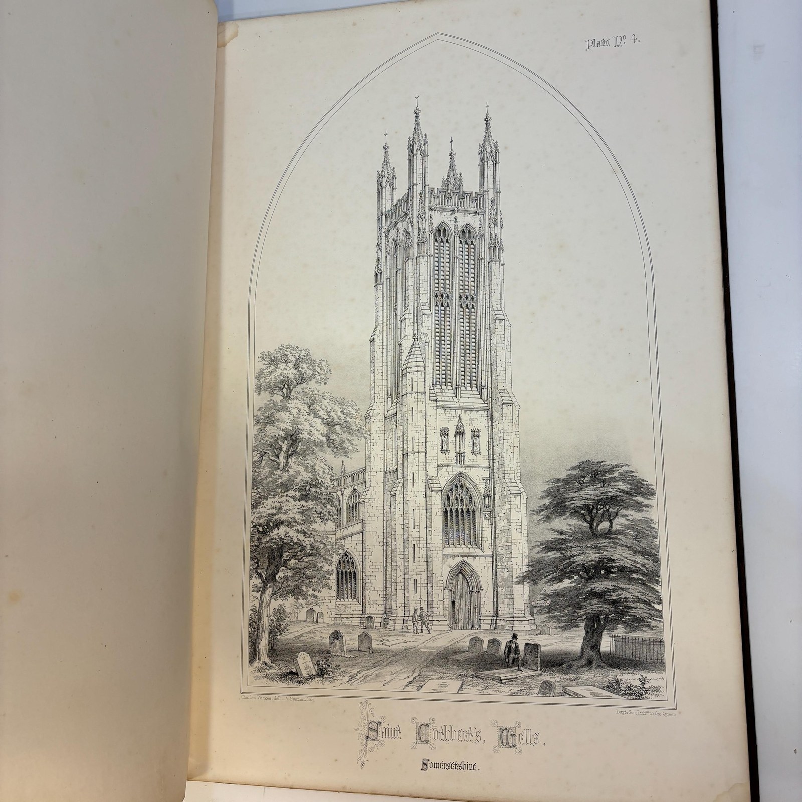 Illustrations of The Spires and Towers of The Mediaeval Churches of England; Preceded by Some Observations on the Architecture of The Middle Ages, and Its Spire Growth. In Two Volumes. — photograph 9.